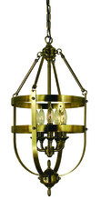  1016 AB - 5-Light Antique Brass Hannover Dining Chandelier