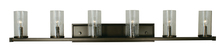  1110 BB - 6-Light Brushed Bronze Compass Sconce
