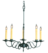  1315 CH - 5-Light Charcoal Black Forest Dining Chandelier