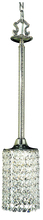  2046 PS - 1-Light Polished Silver Princessa Pendant
