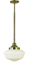  2556 PB - 1-Light Polished Brass Taylor Pendant