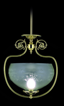 Framburg 7801 PB - 1-Light Polished Brass Chancery Pendant
