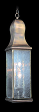  9266 RC - 3-Light Raw Copper Marquis Exterior Ceiling Mount