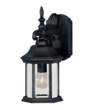  M50056BK - 1-Light Outdoor Wall Lantern in Black
