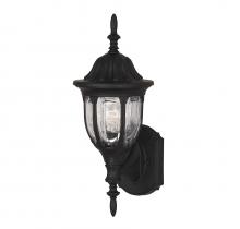  M50057BK - 1-Light Outdoor Wall Lantern in Black