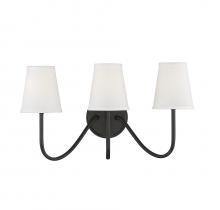  M90056ORB - 3-Light Wall Sconce in Oil Rubbed Bronze