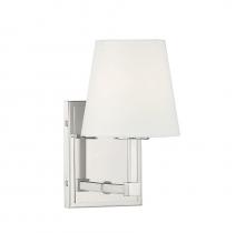  M90071PN - 1-Light Wall Sconce in Polished Nickel