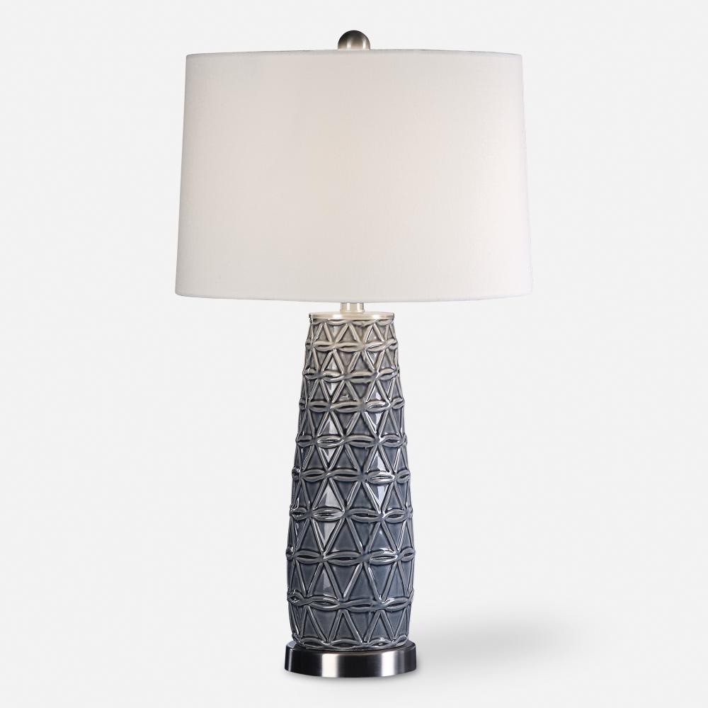 Uttermost Cortinada Stone Gray Lamp