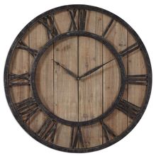 Uttermost 06344 - Uttermost Powell Wooden Wall Clock