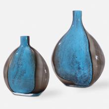  17741 - Uttermost Adrie Art Glass Vases, S/2