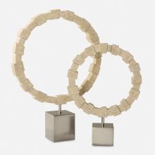  18167 - Ivory Fusion Stone Rings, S/2