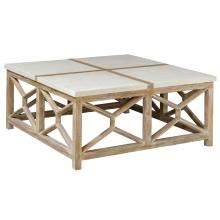  25885 - Uttermost Catali Stone Coffee Table