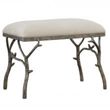  23544 - Uttermost Lismore Small Fabric Bench