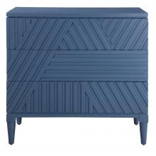  25383 - Uttermost Colby Blue Drawer Chest