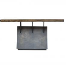 25482 - Uttermost Vessel Industrial Console Table