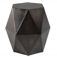  25272 - Uttermost Volker Black Geometric Accent Table