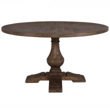  22926 - Uttermost Stratford Wood Round Dining Table