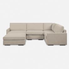  23852-A - Refuge Armless Sand Sofa