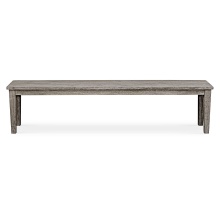 Uttermost 50193 - Uttermost Forsyth Dark Gray Outdoor Bench