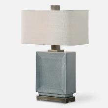  27905-1 - Uttermost Abbot Crackled Gray Table Lamp