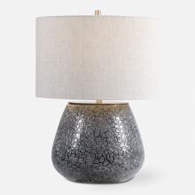Uttermost 28445-1 - Uttermost Pebbles Metallic Gray Table Lamp