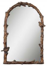  13774 - Uttermost Paza Antique Gold Arch Mirror