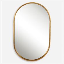  09736 - Uttermost Varina Minimalist Gold Oval Mirror