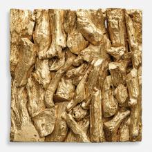  04327 - Uttermost Rio Gold Wood Wall Décor