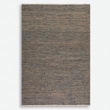  71001-9 - Uttermost Tobais 9x12 Rescued Leather & Hemp Rug