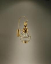  2721-AB-MED-CLR - Caged Pear Wall Antique Brass Medium Base Socket Clear Glass