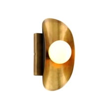  271-11-VB/BBR - Hopper Wall Sconce