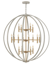  3464CG - Double Extra Large Three Tier Orb Chandelier