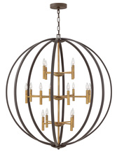  3464SB - Double Extra Large Three Tier Orb Chandelier