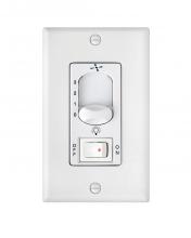  980009FWH - Wall Control 3 Speed, On/Off Switch