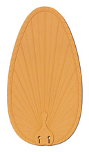  BPP4TN - Blade Set of 5 - 22 inch-Narrow Oval Composite Palm-TN