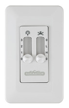 Fanimation CW6WH - Wall Control Non-Reversing - Fan Speed and Light - WH