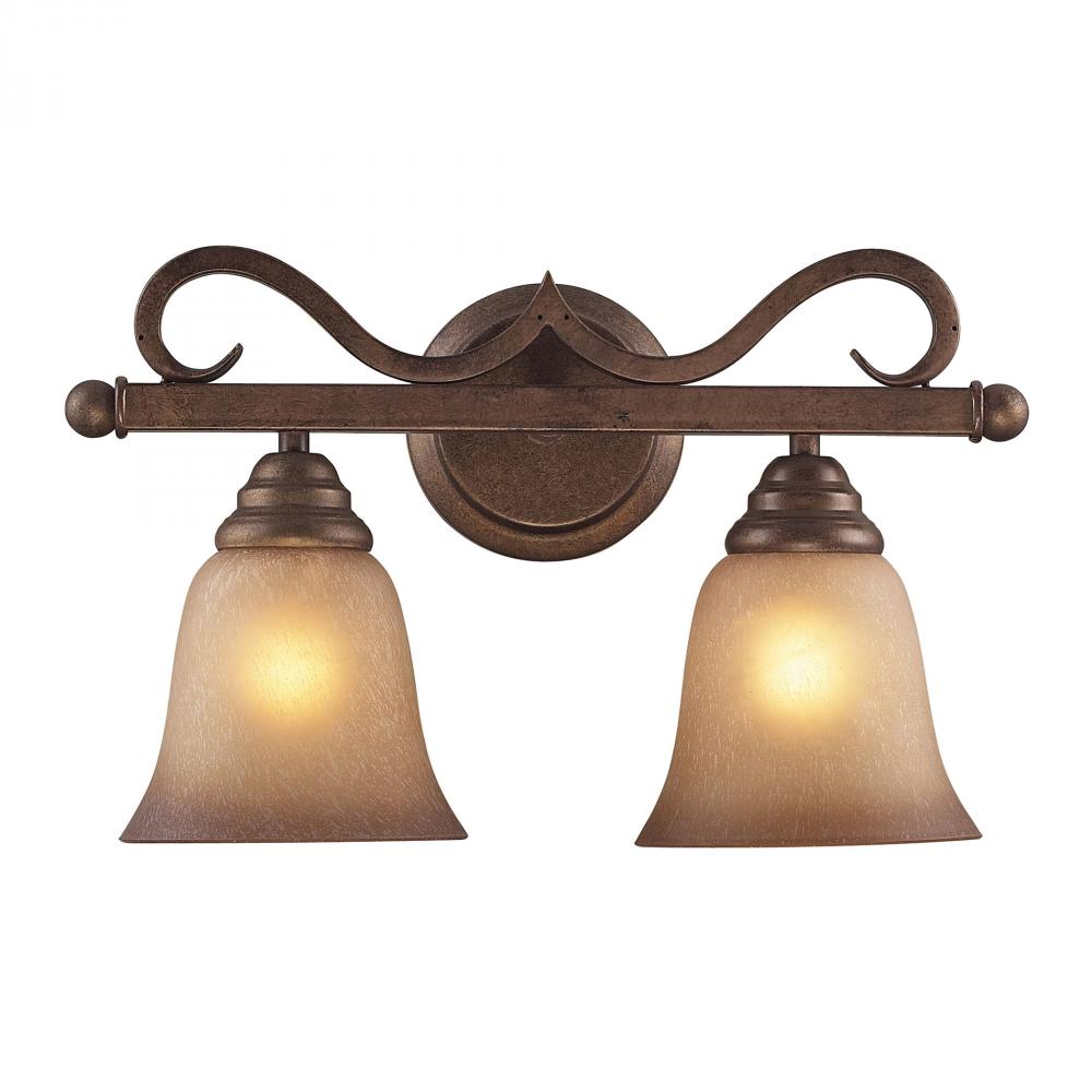 LAWRENCEVILLE COLLECTION 2 LIGHT WALL SCONCE