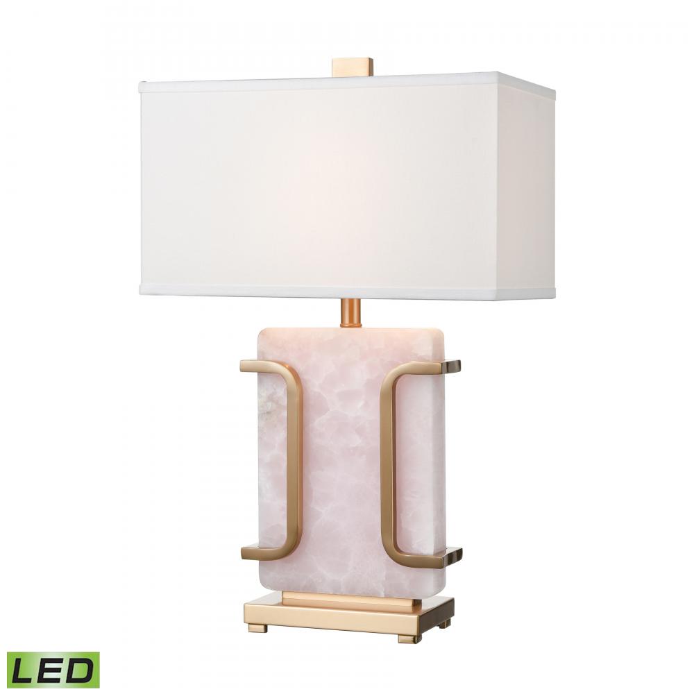 Archean 29&#39;&#39; High 1-Light Table Lamp - Pink - Includes LED Bulb