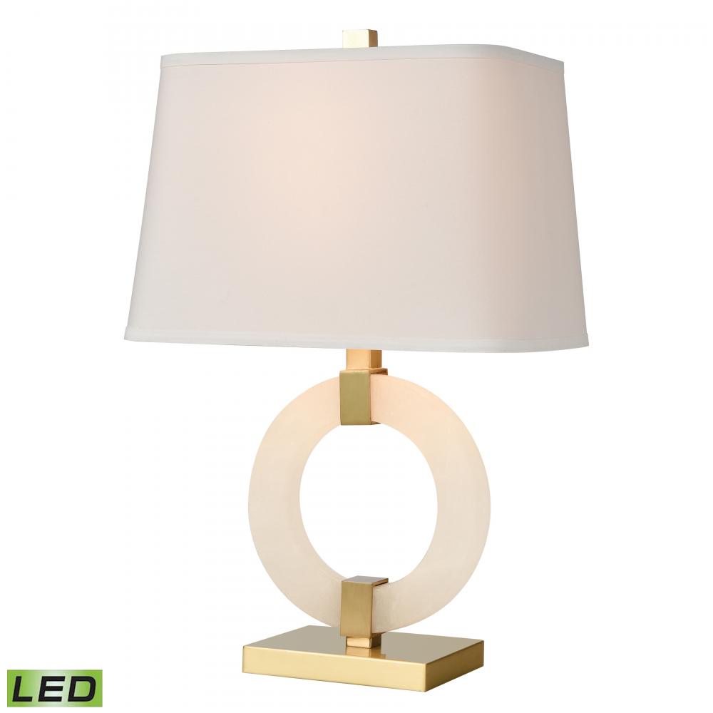 Envrion 23&#39;&#39; High 1-Light Table Lamp - Honey Brass - Includes LED Bulb
