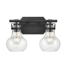  18671/2 - Salamanca 15.5'' Wide 2-Light Vanity Light - Matte Black