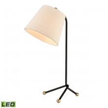  77205-LED - Pine Plains 25'' High 1-Light Table Lamp - Black - Includes LED Bulb