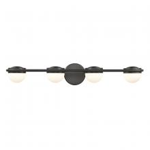  81593/LED - Nelly 31'' Wide 4-Light Vanity Light - Matte Black