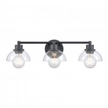  89902/3 - Julian 24'' Wide 3-Light Vanity Light - Matte Black