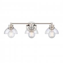  89922/3 - Julian 24'' Wide 3-Light Vanity Light - Polished Nickel