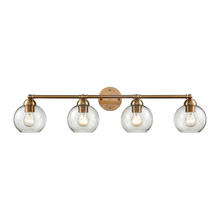  CN280415 - Thomas - Astoria 35'' Wide 4-Light Vanity Light - Satin Gold