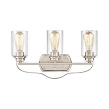  CN300312 - Thomas - Market Square 20'' Wide 3-Light Vanity Light - Brushed Nickel