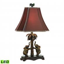  D2475-LED - Adamslane 24'' High 1-Light Table Lamp - Bronze - Includes LED Bulb