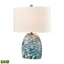  H0019-8552-LED - Offshore 22'' High 1-Light Table Lamp - Blue - Includes LED Bulb