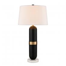  H0019-9576 - Pill 34'' High 1-Light Table Lamp - Matte Black