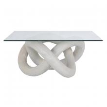  H0075-9438 - Knotty Coffee Table - White